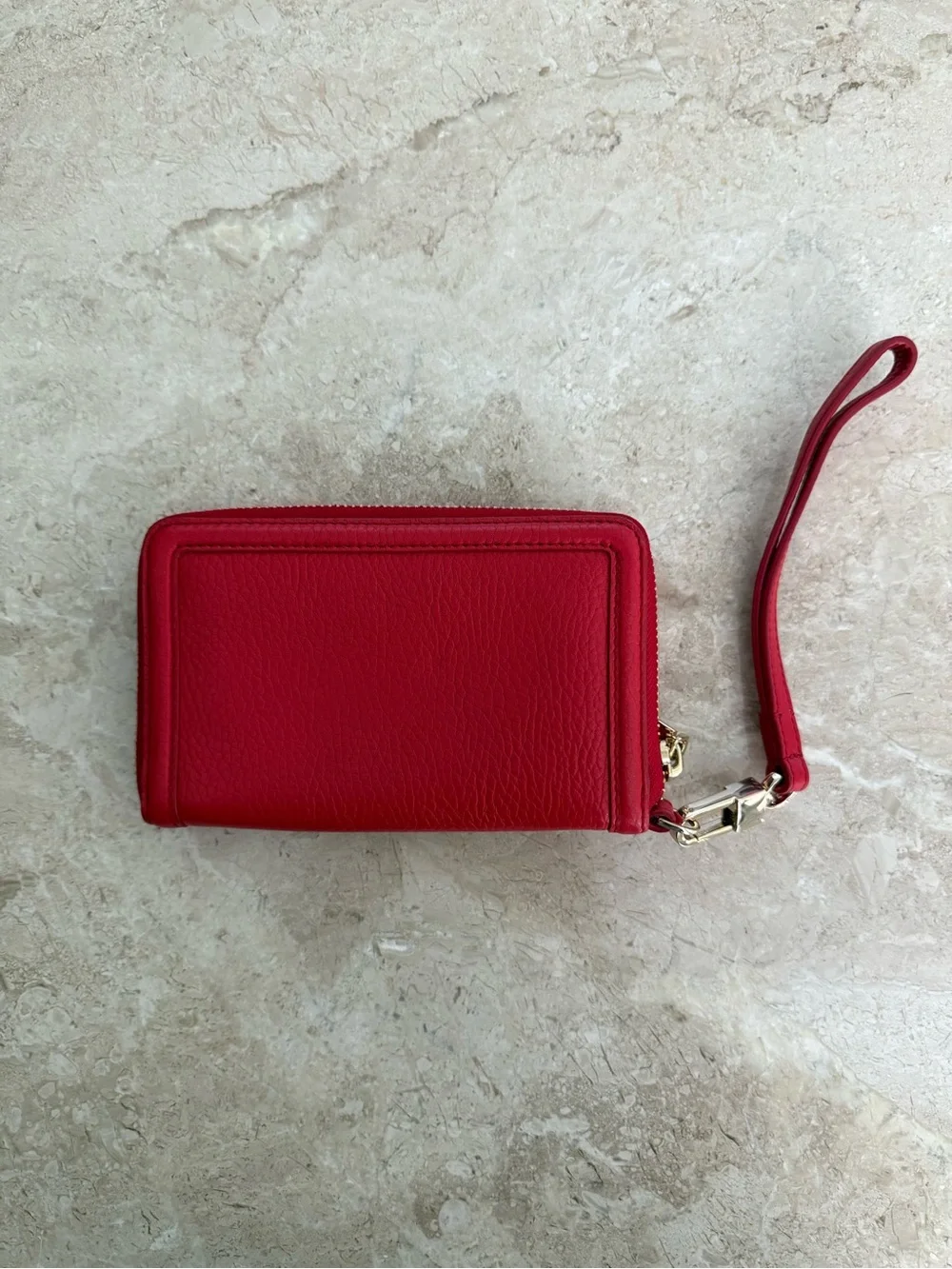 Tory Burch red leather